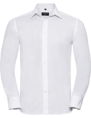 Men's Long Sleeve Tailored Oxford Shirt (922M)